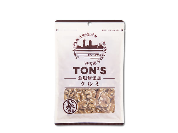 食塩無添加 クルミ 105g ナッツの情報サイト Ton S Cafe トンカフェ 食塩無添加 クルミ 105g ナッツの情報サイト Ton S Cafe トンカフェ