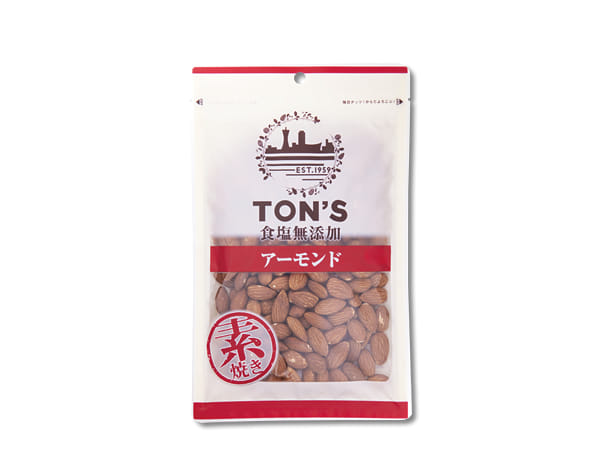 食塩無添加 アーモンド 345g (XOサイズ)