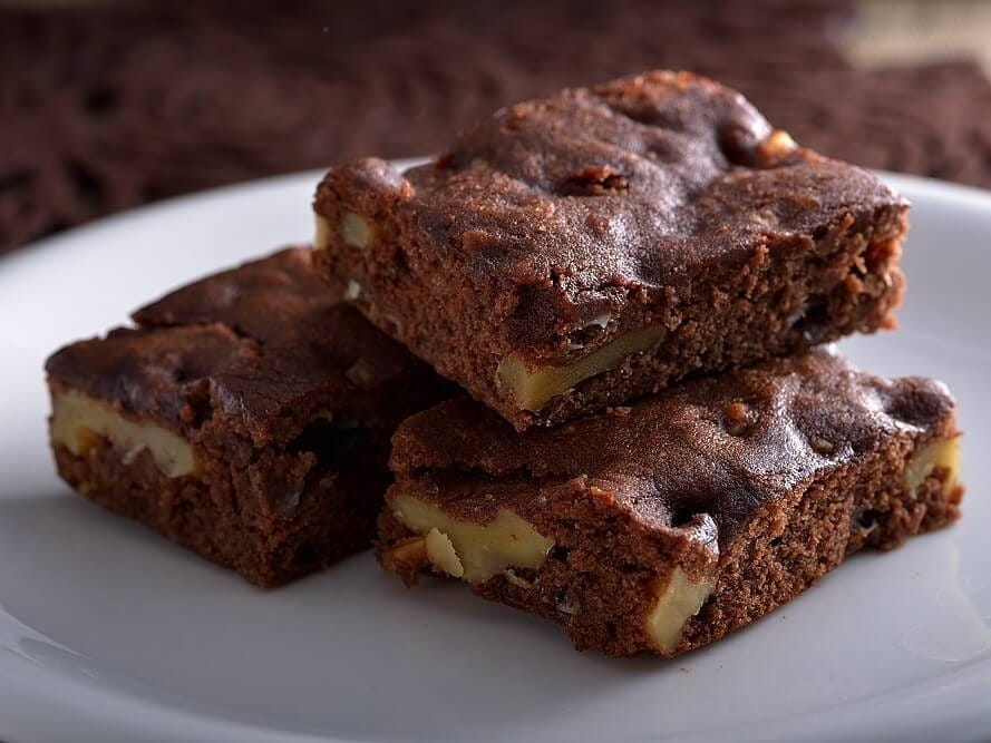 クルミの簡単ブラウニー