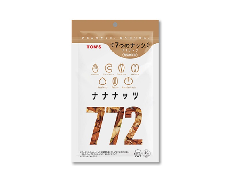 食塩無添加ナナナッツ 180g | ナッツの情報サイト Ton's Cafe（トン