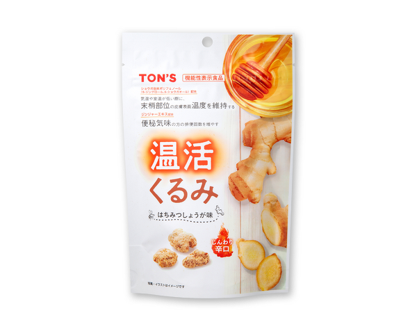 温活くるみ はちみつしょうが味 64g