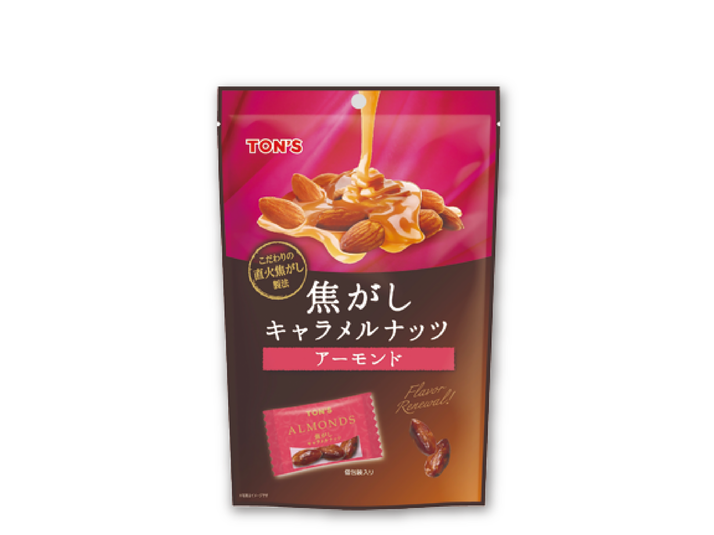 焦がしキャラメルナッツ アーモンド