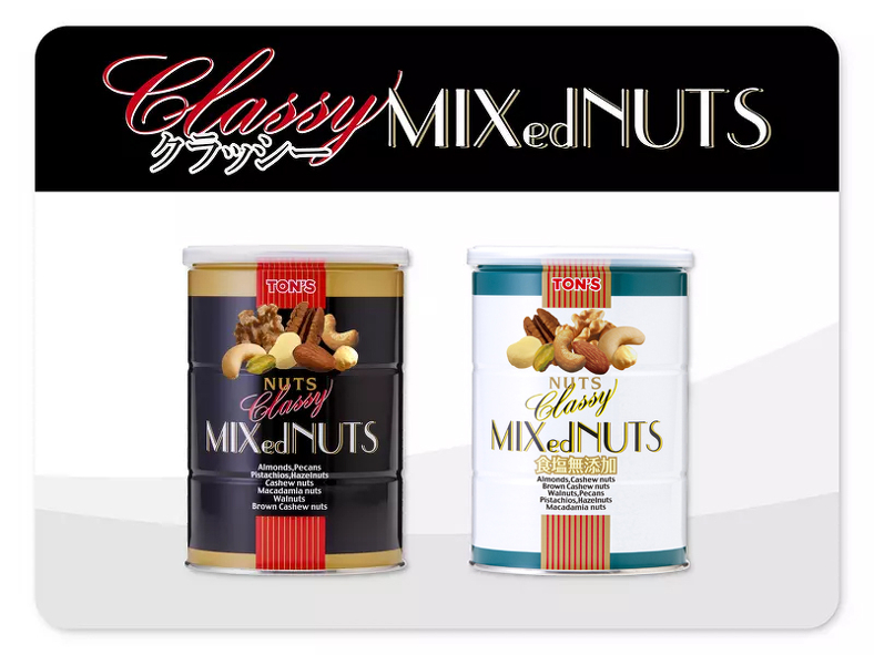 クラッシーミックスナッツ　東洋ナッツ食品