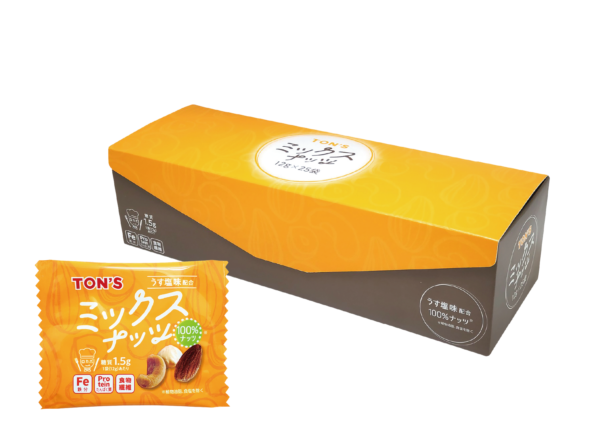 ミックスナッツ 12g×25袋