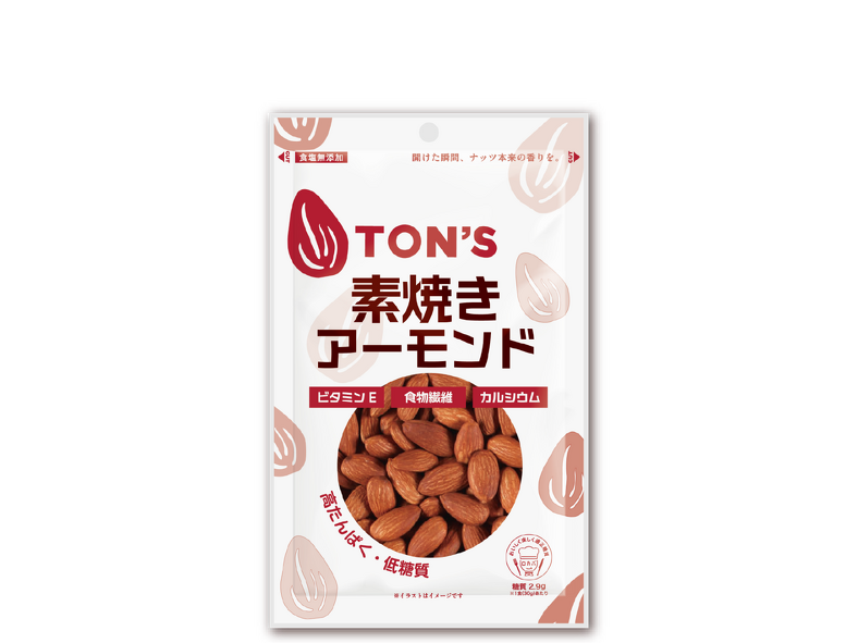 食塩無添加 アーモンド 90g
