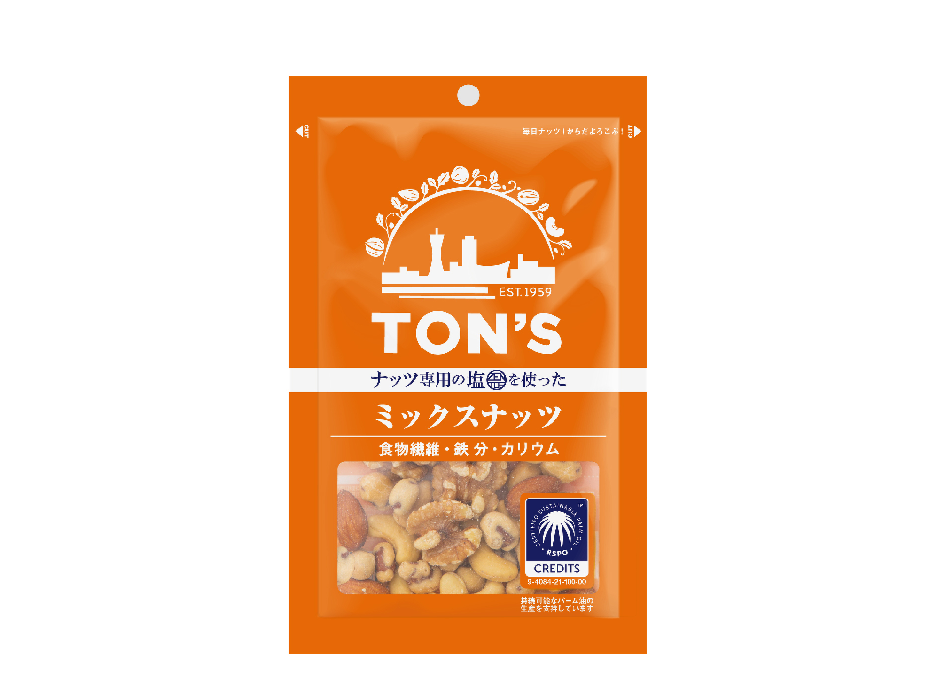 TON'S ミックスナッツ 78g